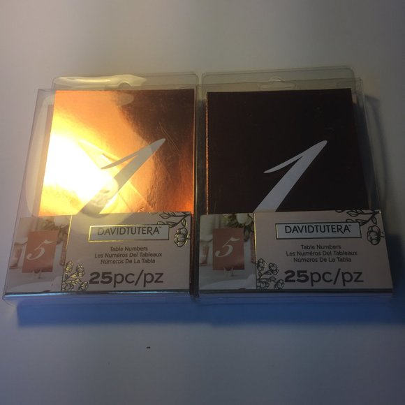 Rose Gold Event Decor Lot ~ David Tutera & More - Picture 3 of 8